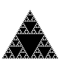 Sierpinski triangle of order 5